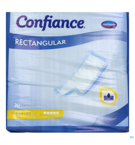 Hartmann – Confiance Rectangular Couche Droite 5 Gouttes 28