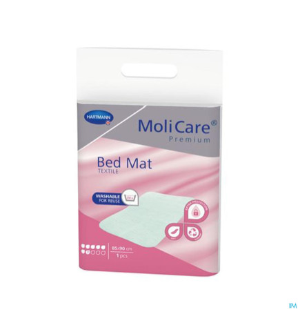 Hartmann – Molicare Premium Bed Mat Textile Alese 85Cm X 90Cm