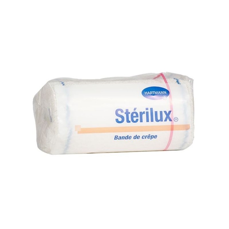 Sterilux Bande De Crepe 4m X 10cm Cello