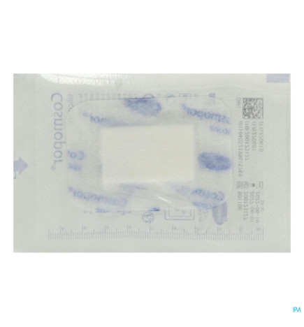 Hartmann – Cosmopor Silicone Pansement Hydrocellulaire Mince Autoadherent Silicone Sterile 7Cm2 X 5Cm 10