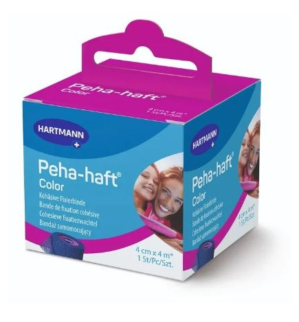 Peha Haft Bande Cohesive Bleu 4m X 4cm