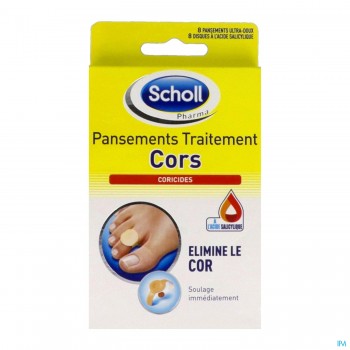 Scholl Pansement Coricide Durillon 8