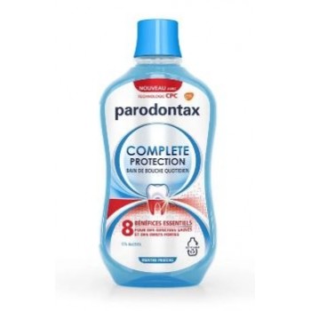 Parodontax Bain De Bouche Complete Protection 0% Alcool Menthe 500ml