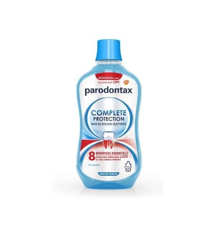 Parodontax Bain De Bouche Complete Protection 0% Alcool Menthe 500ml