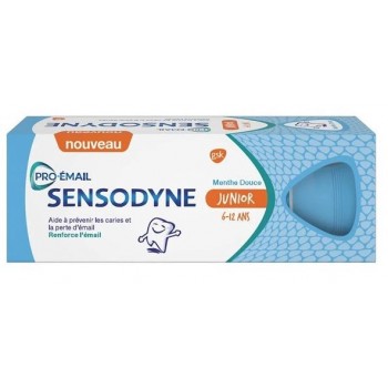 Sensodyne Dentifrice Junior Pro Email 6/12ans 50ml