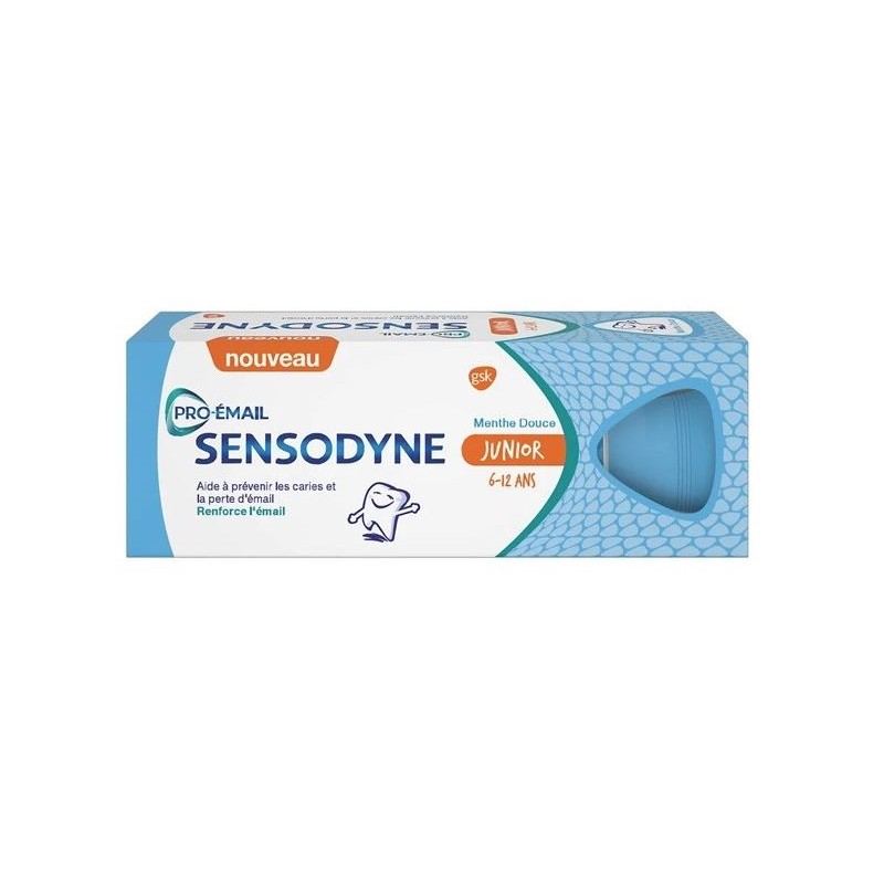 Sensodyne Dentifrice Junior Pro Email 6/12ans 50ml