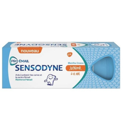 Sensodyne Dentifrice Junior Pro Email 6/12ans 50ml