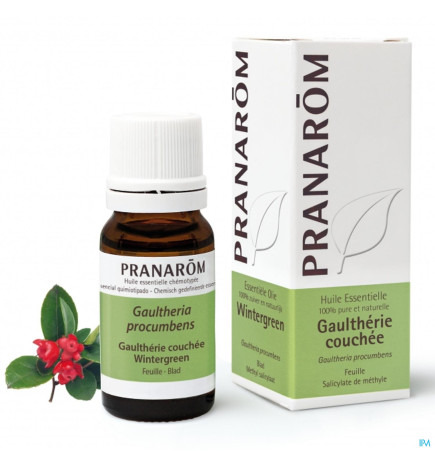 Pranarôm – Huile Essentielle Gaulthérie Couchée Feuille, 10 ml