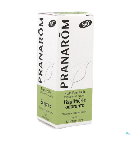 Pranarôm – Gaulthérie Odorante Bio Huile Essentielle, 10 ml