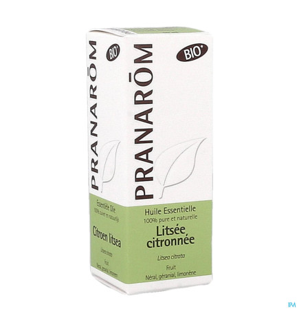 Pranarôm – Listée Citronnée Bio Huile Essentielle, 10 ml