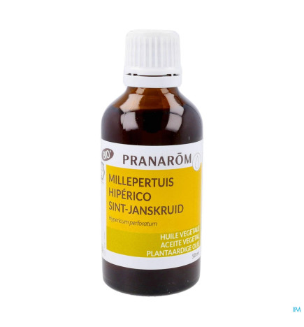 Pranarôm – Huile Végétale Bio Millepertuis, 50 ml