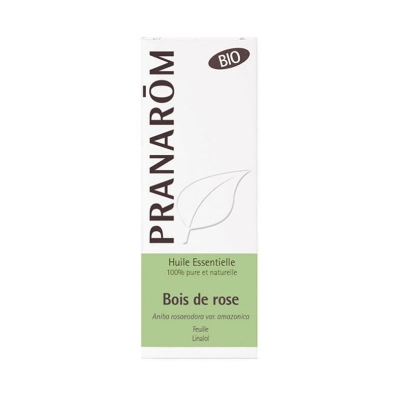 Pranarom Huile Essentielle Bio Bois De Rose Feuille 10ml