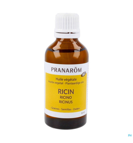 Pranarôm – Huile Végétale Ricin, 50 ml