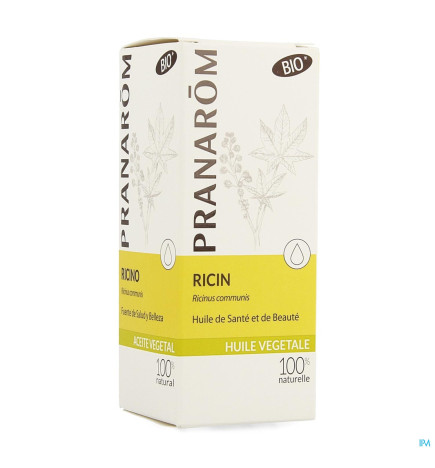 Pranarôm – Huile Végétale Ricin, 50 ml