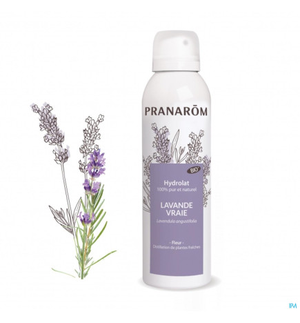 Pranarôm – Hydrolat Bio Lavande Vraie, 150 ml