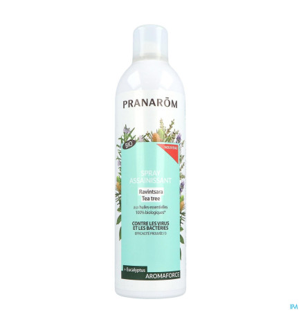 Pranarôm – Spray Assainissant Bio Ravintsara, 400 ml