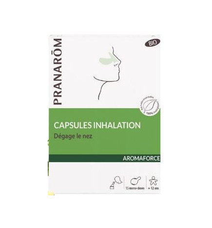 Pranarom Aromaforce Capsules Inhalation Mono Doses 15