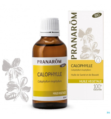 Pranarôm – Huile Végétale Bio Calophylle, 50 ml