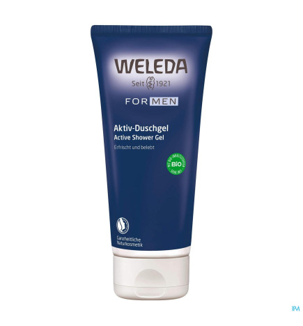 Weleda – Homme Gel Douche Énergisant Bio, 200 ml