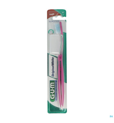 Gum – Original White Brosse à Dents Souple
