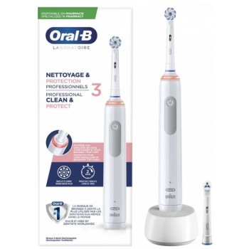 Oral B Nettoyage Protection Professionnels Brosse A Dents Electrique Rechargeable