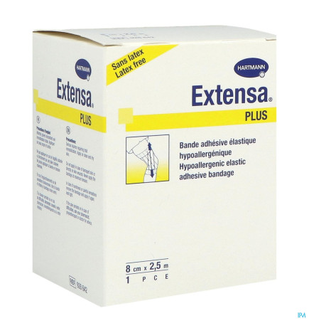 Hartmann – Extensa Plus Bande De Contention Adhesive 2M5 X 8Cm