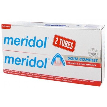 Meridol Soin Complet Sensibilite Dentifrice Duo 2x 75ml