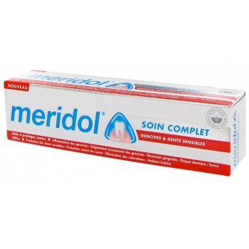 Meridol Soin Complet Gencives Et Dents Sensibles Dentifrice Fluore 75ml