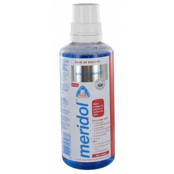 Meridol Soin Complet Bain De Bouche Fluore 400ml