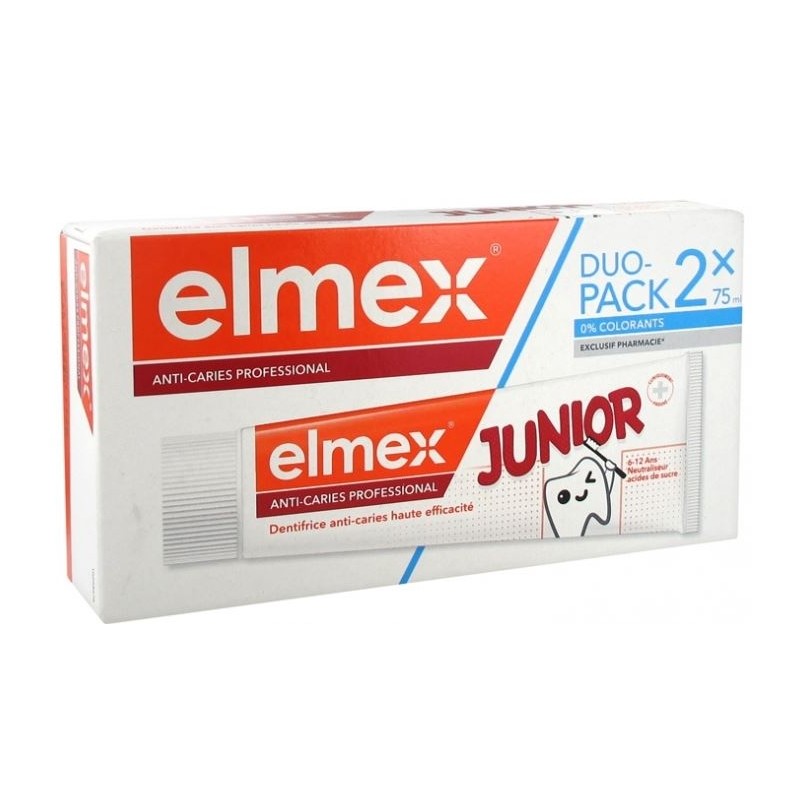 Elmex Junior Professional Dentifrice 75ml X2