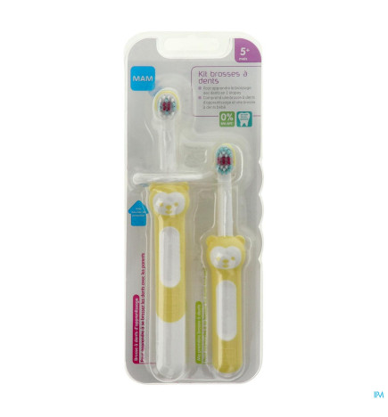 Mam – Kit Brosses À Dents (Apprentissage + Premières Dents)