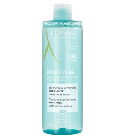 A-Derma Biology AC Eau Micellaire Nettoyante Purifiante 400ml