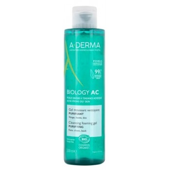 A-Derma Biology AC Gel Moussant Nettoyant Purifiant 200ml