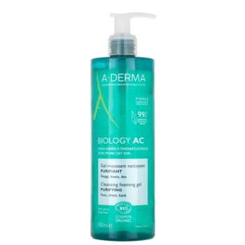 A-Derma Biology AC Gel Moussant Nettoyant Purifiant 200ml