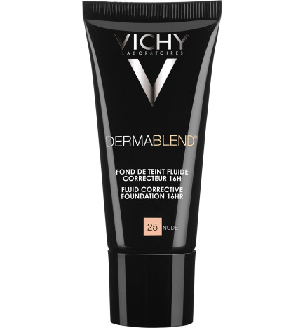 Vichy – Dermablend fond de teint fluide correcteur, 30 ml – teinte 25 Nude