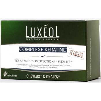 Luxeol Complexe Kératine x90 Gélules