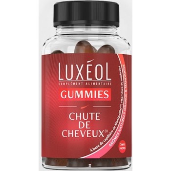 Luxeol Gummies Chute de Cheveux x60 Gummies