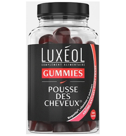 Luxeol Gummies Pousse des Cheveux x60 Gummies