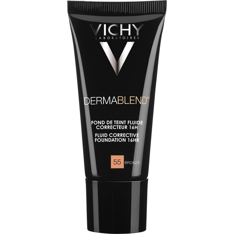 Vichy – Dermablend fond de teint fluide correcteur, 30 ml – teinte 55 Bronze