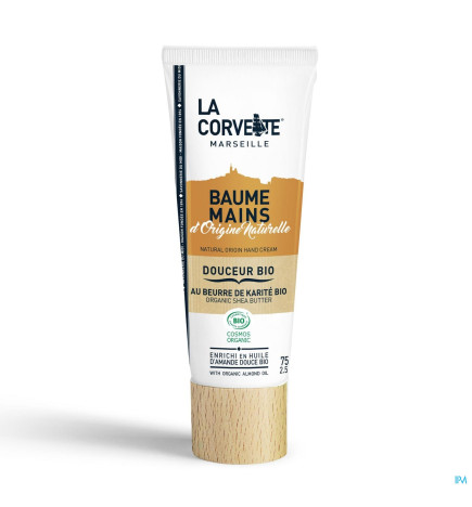 La Corvette – Baume Mains Douceur Bio, 75 ml