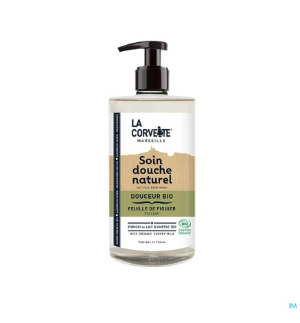 La Corvette – Soin Douche Feuille de Figuier Bio, 500 ml