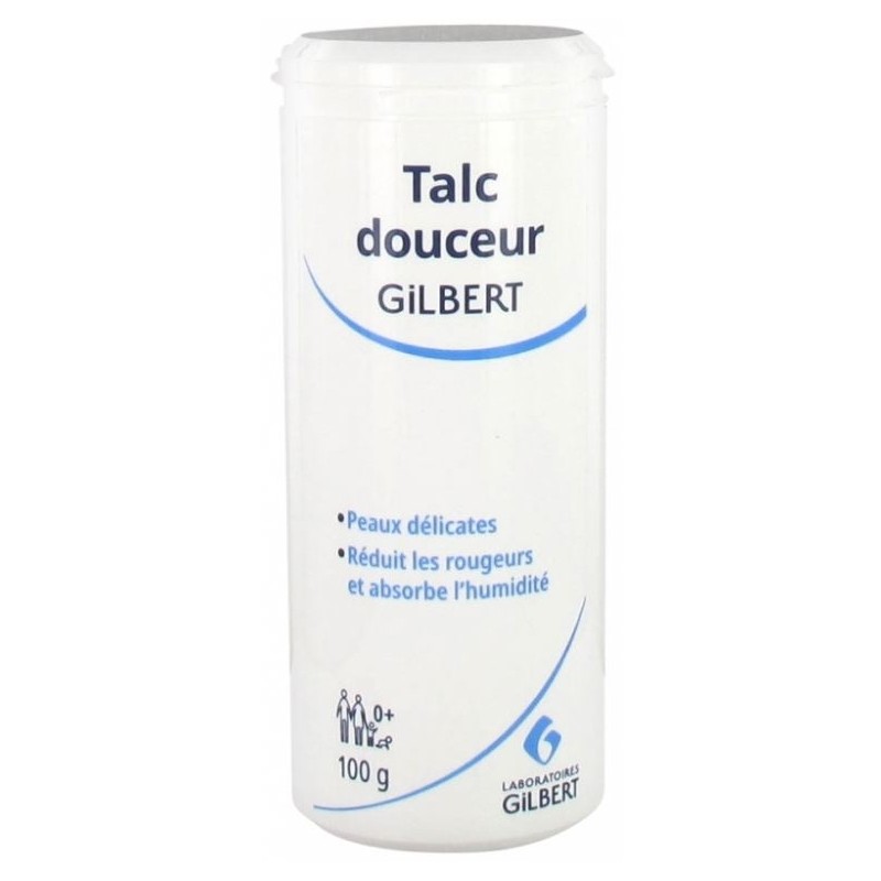Gilbert Talc Douceur Poudreuse 100g
