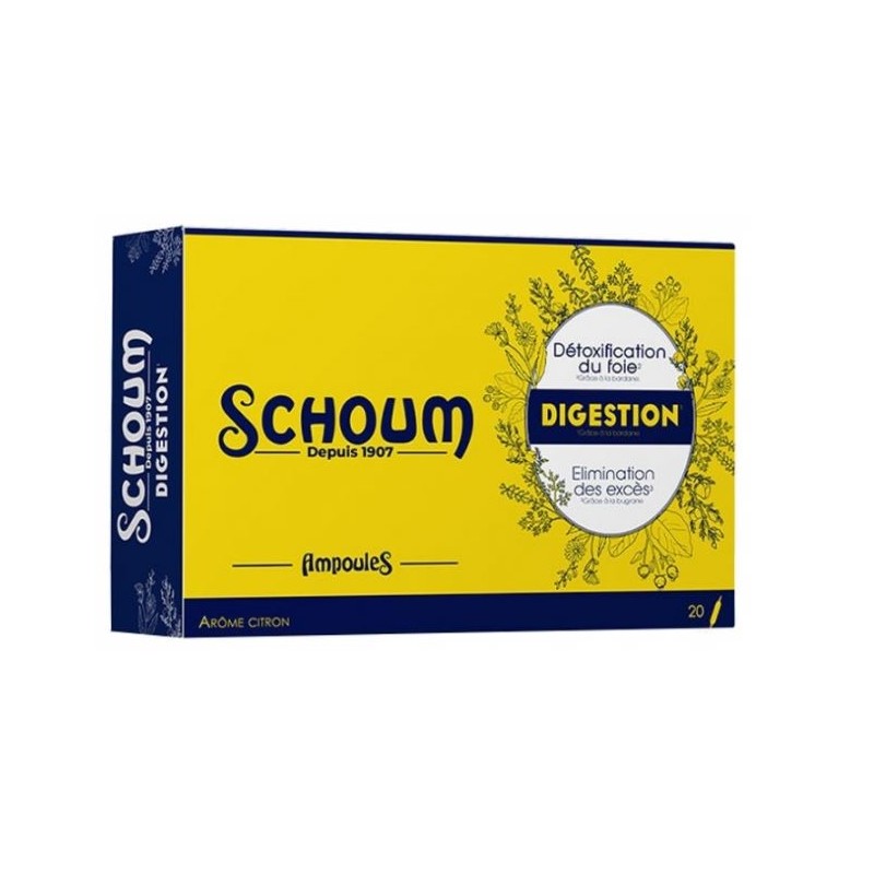 Schoum Digestion Ampoule Buvable 20
