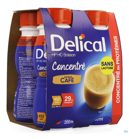 Delical –  Concentre Cafe 4x200ml