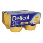 Delical –  La Floridine Hp Hc Creme Dessert Vanille 200g X4