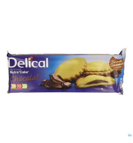 Delical –  Nutra Cake Chocolat 3x3