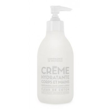 Compagnie De Provence Creme Hydratante Corps Et Mains Fleur De Coton 300ml