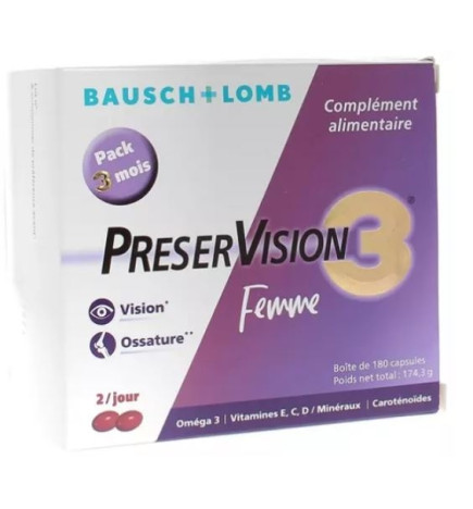 Preservision 3 Femme Capsule 180