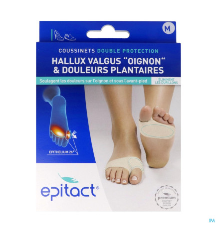Epitact – Coussin Plantaire Double Protection M P39/41 x2