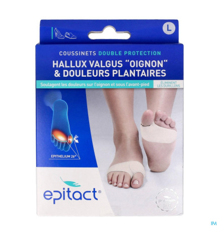 Epitact – Coussin Plantaire Double Protection L P42/45 x2